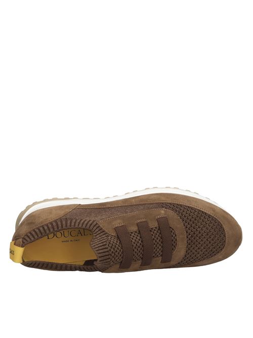 Slip-on in camoscio e tessuto DOUCAL'S | DU3318SYDNPZ656DM01SNUF