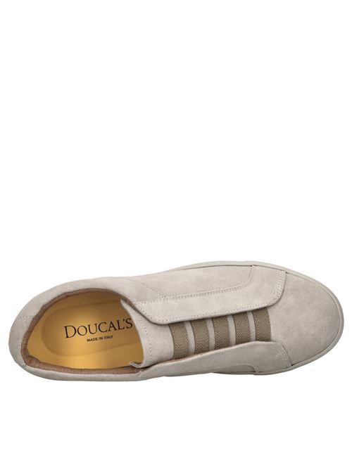 Slip-on in camoscio DOUCAL'S | DU3407ROGEUF0095W15PERLA