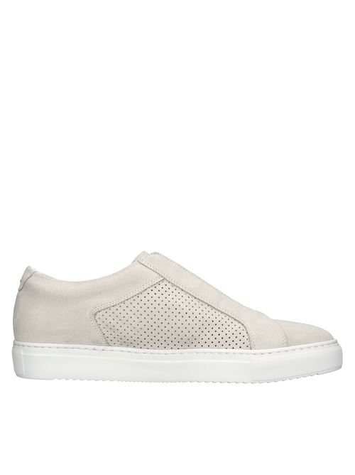 Slip-on in camoscio DOUCAL'S | DU3408ROGEUY009IW17GHIACCIO