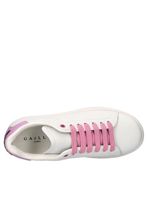 Sneakers in pelle ed ecopelle GAELLE | GACAW01300BIANCO-ROSA