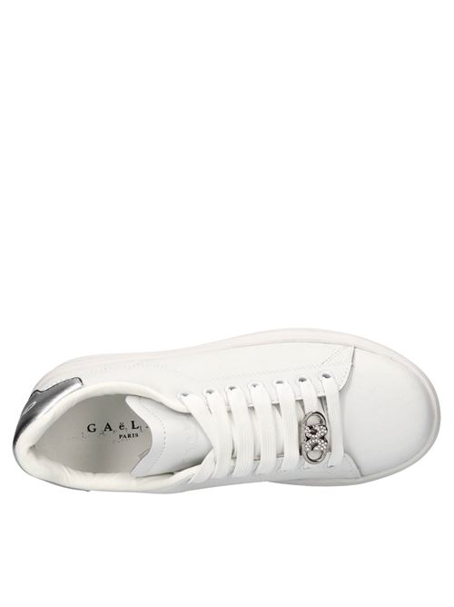 Sneakers in pelle ed ecopelle GAELLE | GACAW01302BIANCO-ARGENTO