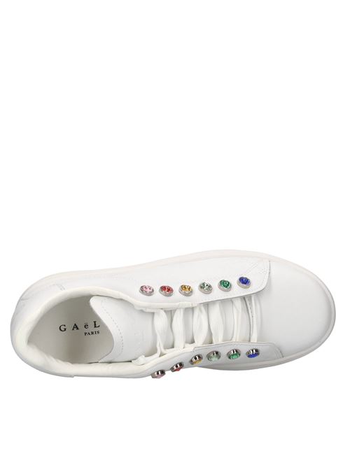 Sneakers Addict In Action in pelle GAELLE | GACAW01304BIANCO-MULTICOLOR