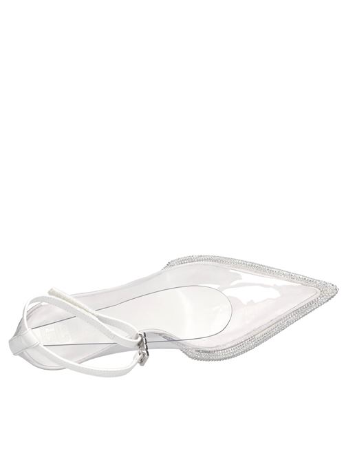 Décolléte multimateriale GCDS | W700101CRYSTAL