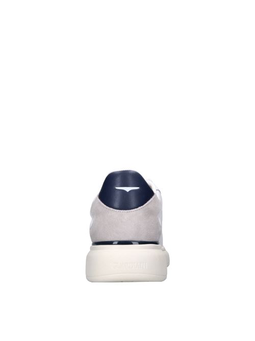 Sneakers in pelle GUARDIANI | AGM450001BIANCO-BLU