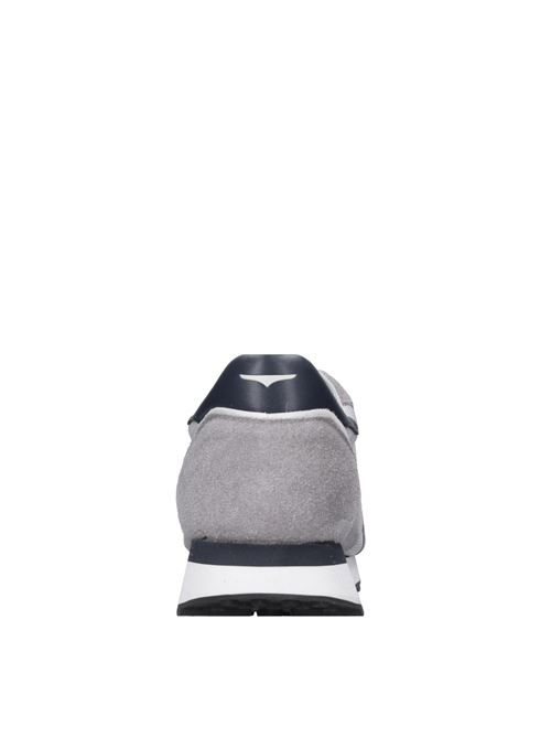 Sneakers in camoscio e tessuto GUARDIANI | AGM451507GRIGIO-BLU