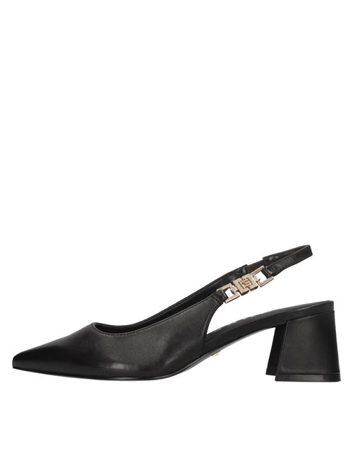 Décolleté slingback in pelle GUESS | FLPZA3LEA05NERO