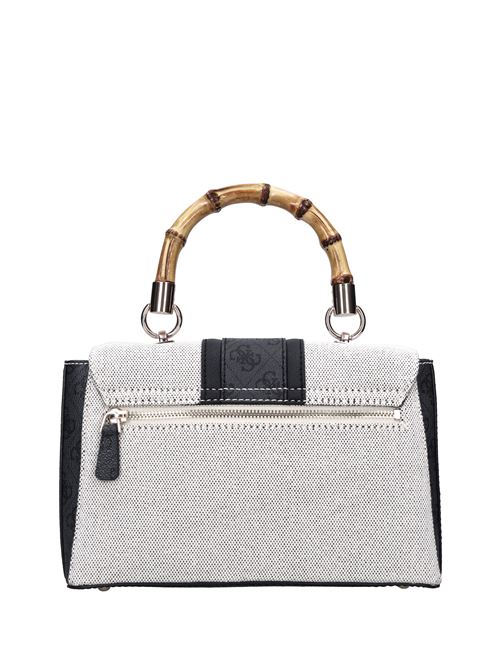 Borsa Karima in ecopelle e tessuto GUESS | HWAG9337200CARBONE