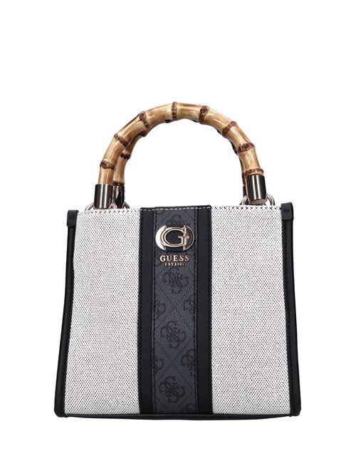 Borsa Kerima in ecopelle e tessuto GUESS | HWAG9337770CARBONE