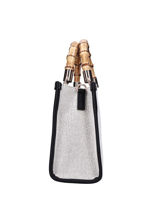 Borsa Kerima in ecopelle e tessuto GUESS | HWAG9337770CARBONE