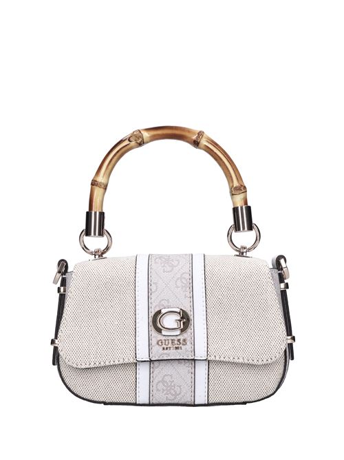 Borsa in tessuto ed ecopelle GUESS | HWAG9337780DOVE