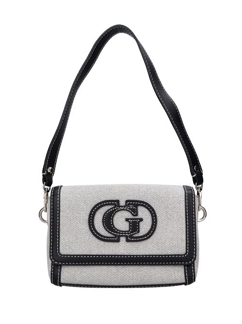 Borsa in tessuto ed ecopelle GUESS | HWAG952419NATURALE-NERO