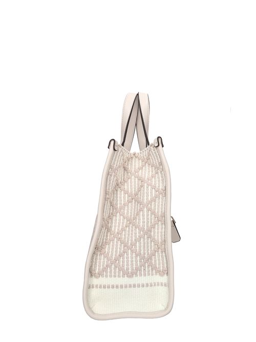 Borsa in ecopelle e tessuto GUESS | HWCG8665220PIETRA