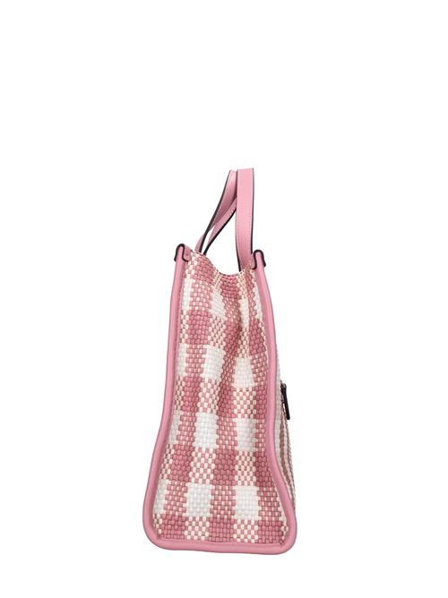 Borsa in ecopelle intrecciata GUESS | HWGG8665220ROSA