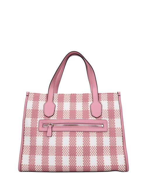 Borsa in ecopelle intrecciata GUESS | HWGG8665220ROSA