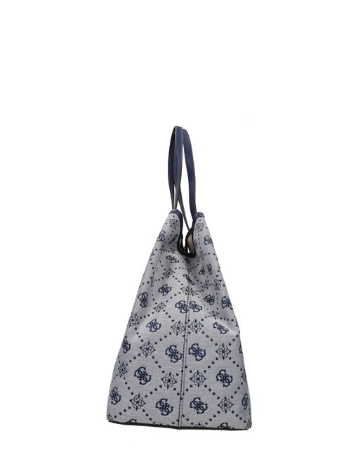 Borsa in ecopelle e tessuto GUESS | HWJP9654240NAVY