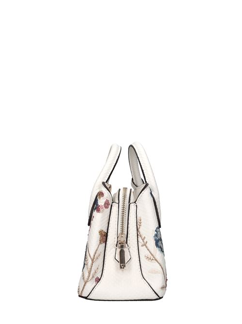 Borsa in ecopelle stampa pitone GUESS | HWKF7330050BIANCO