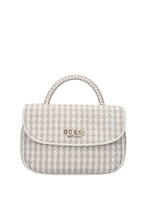 Borsa in ecopelle intrecciata GUESS | HWWG9631200BIANCO