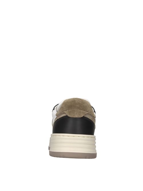 Sneakers in pelle HOGAN | HXM6300EU50ODZ834LBIANCO-NERO-MARRONE