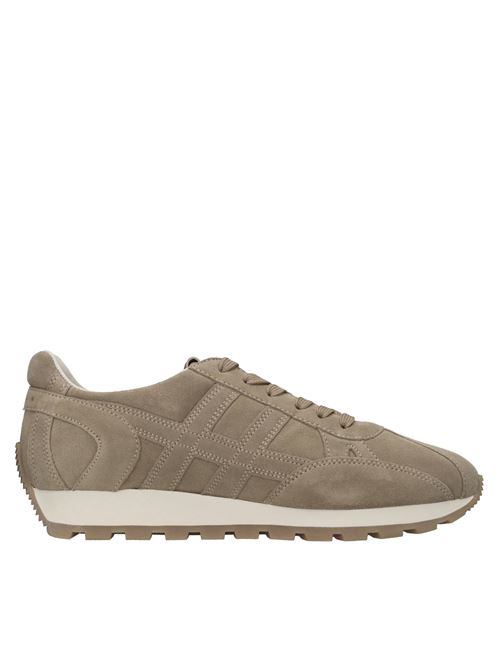 Sneakers in camoscio HOGAN | HXM6710FP00QI9C803BEIGE