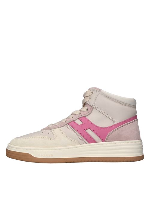 Sneakers in pelle HOGAN | HXW6300EU40PJ90RUZBIANCO-ROSA