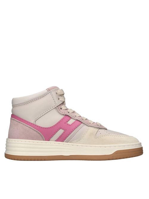 Sneakers in pelle HOGAN | HXW6300EU40PJ90RUZBIANCO-ROSA