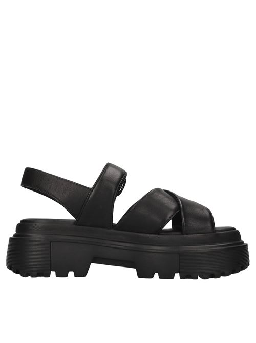 Sandali in pelle HOGAN | HXW6440FJ20LE9B999NERO