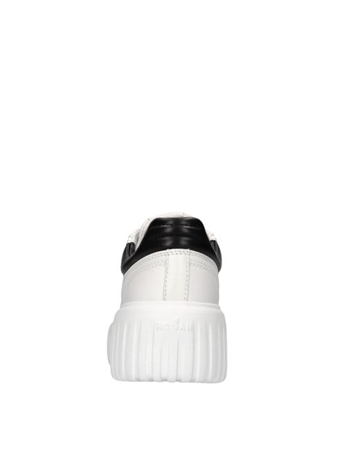 Sneakers in pelle HOGAN | HXW6450FC60LE90001BIANCO-NERO