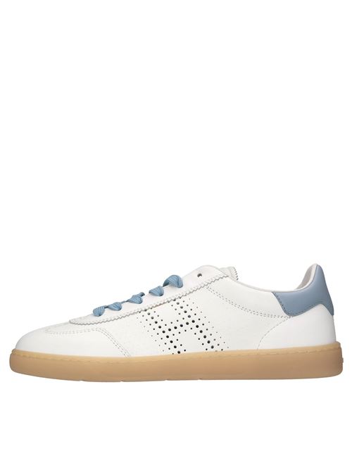 Sneakers in pelle HOGAN | HXW6470FG10R370SUMBIANCO-AZZURRO