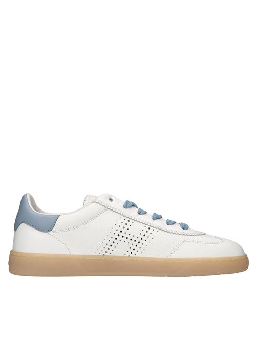 Sneakers in pelle HOGAN | HXW6470FG10R370SUMBIANCO-AZZURRO