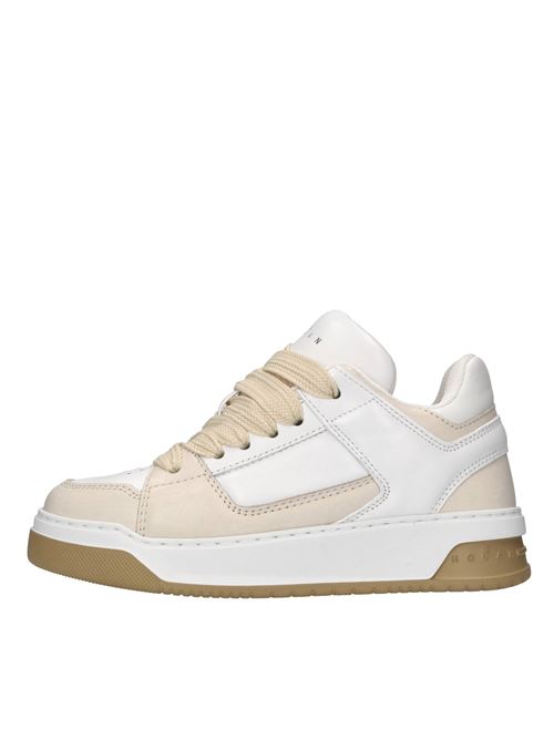 Sneakers in pelle HOGAN | HXW6670FL40TLN0VBTBIANCO-BEIGE