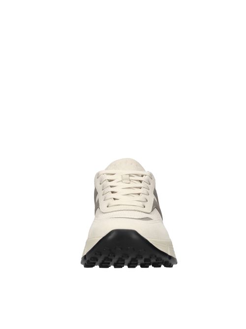 Sneakers in pelle e tessut HOGAN | HXW6690FR30U6X680KBEIGE