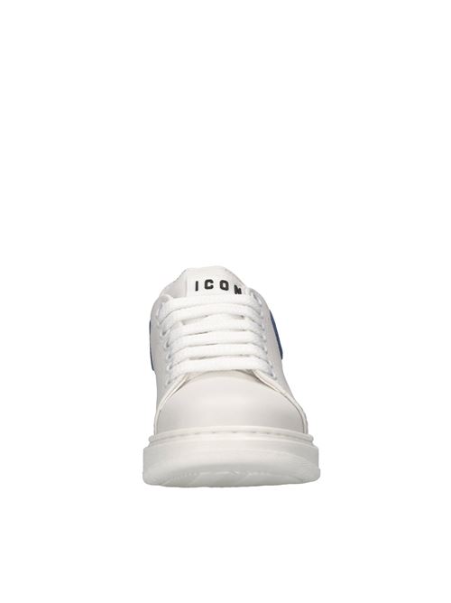 Sneakers in ecopelle ICON | IC1000BIANCO-BLU