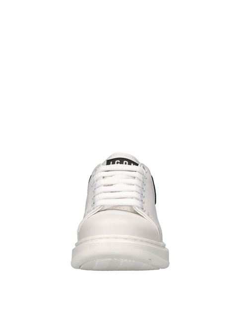 Sneakers in ecopelle ICON | IC1000BIANCO-NERO