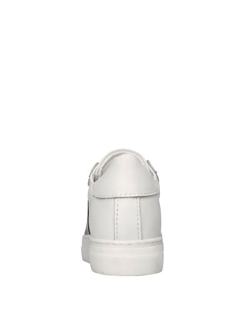 Sneakers in pelle e vernice ICON | IC2500BIANCO-NERO