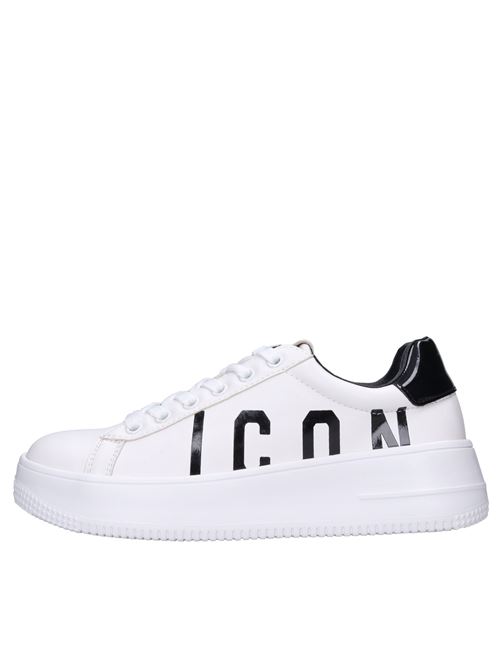 Sneakers in ecopelle ICON | IC948107SDBIANCO-NERO