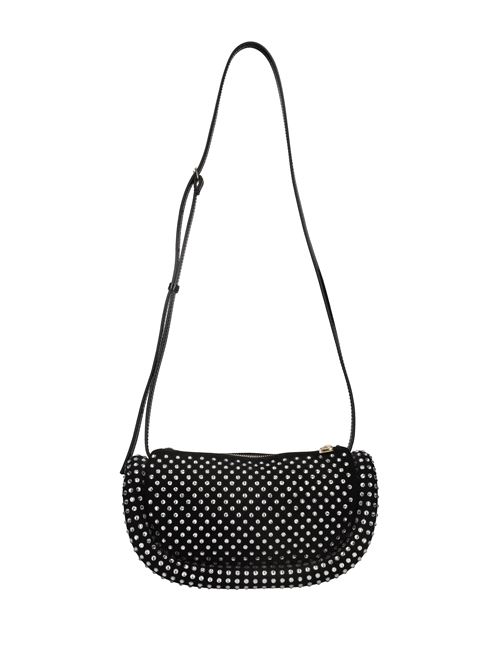 Borsa in pelle e strass J.W.ANDERSON | HB0523LA0251NERO