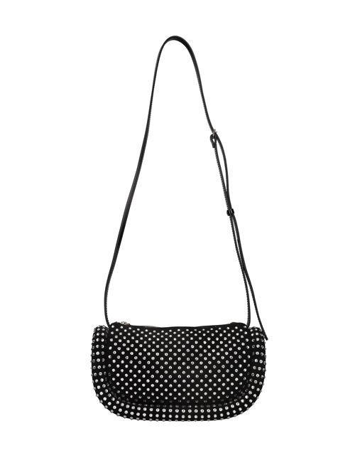 Borsa in pelle e strass J.W.ANDERSON | HB0523LA0251NERO