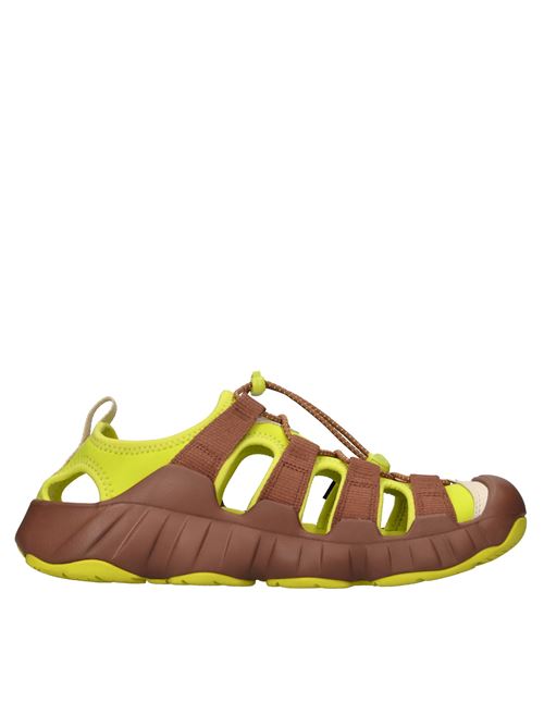 Sneakers in tessuto ed ecopelle KEEN | 1030612GIALLO-MARRONE