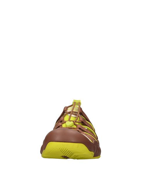 Sneakers in tessuto ed ecopelle KEEN | 1030612GIALLO-MARRONE