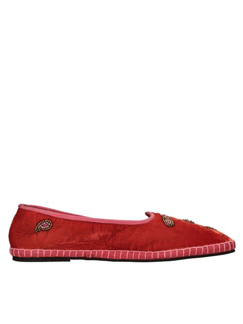 Ballerine in velluto MALIPARMI | S4/SB0078-61040ROSSO