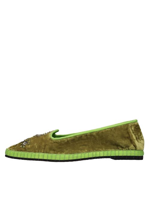Ballerine in velluto MALIPARMI | S4/SB0078VERDE