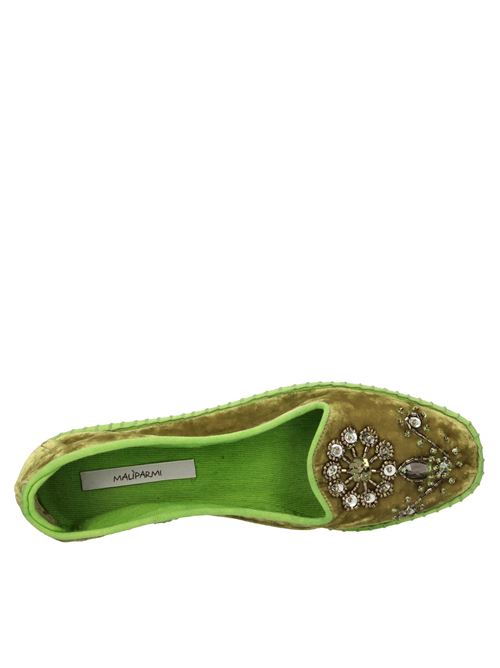 Ballerine in velluto MALIPARMI | S4/SB0078VERDE