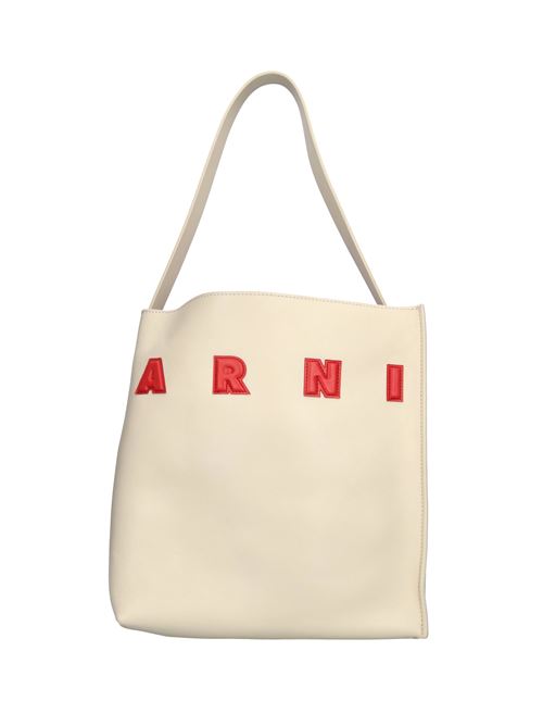 Borsa in pelle MARNI | SHMP0111U0P6483AVORIO