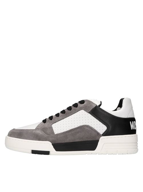  MOSCHINO COUTURE | MB15884G1LGAG10ABIANCO-GRIGIO-NERO