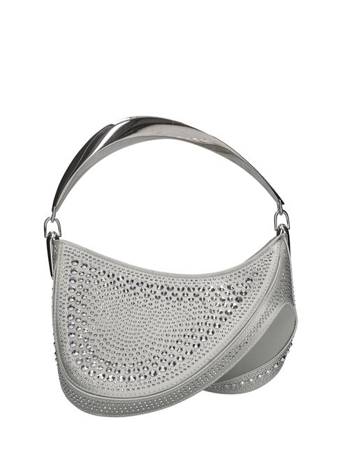 Borsa in raso e cristalli MUGLER | 22W10SA0012749ARGENTO