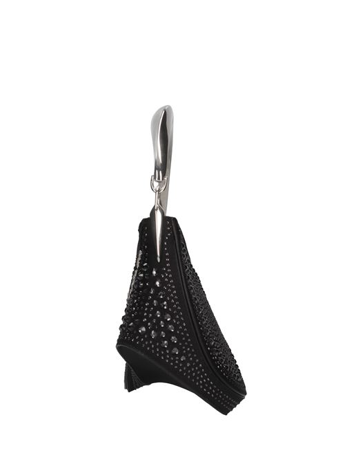 Borsa in raso e cristalli MUGLER | 22W10SA0012749NERO