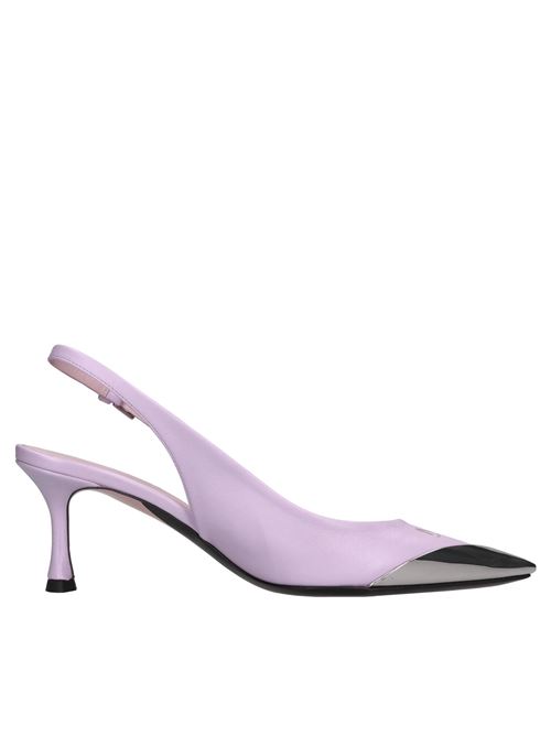 Décolléte slingback in pelle N°21 | CPXNV15005-X014GLICINE