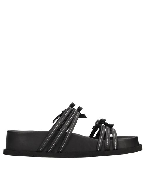 Mules in pelle N°21 | SS05310531NERO