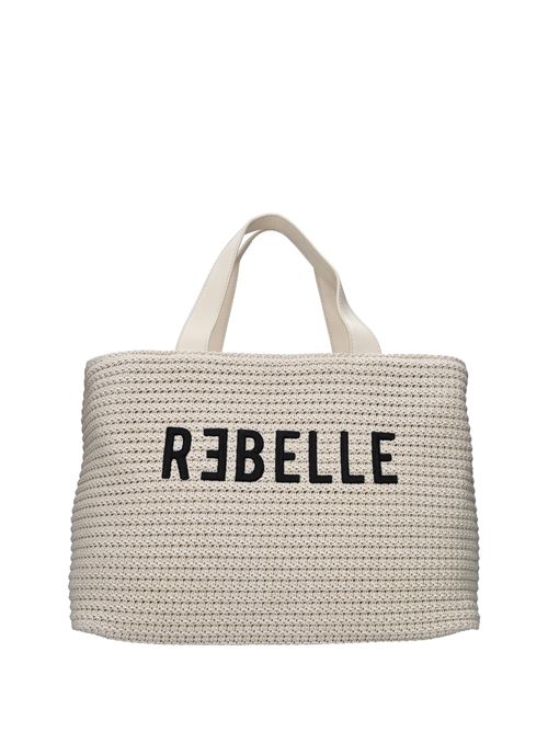 Borsa in tessuto e rafia REBELLE | REB0211CONCHIGLIA