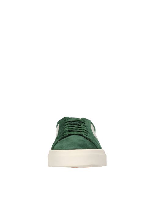 Sneakers in camoscio e pelle SANTONI | MBGT21870PNNGJARV29VERDE-BIANCO